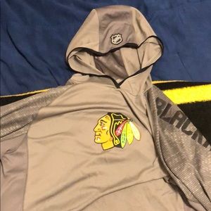 Reebok Chicago Blackhawks Hoodie (Lg)